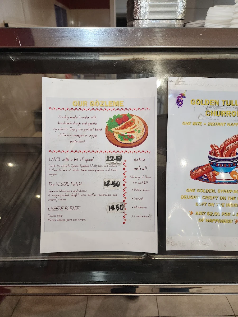 Menu, Clearview SUNSTAR Yiros House