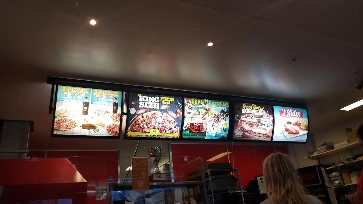 Menu, Domino's Pizza Cairns City