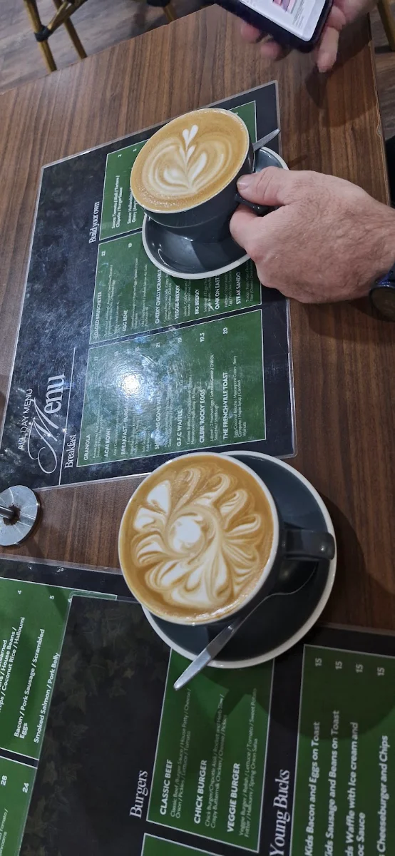 Menu, Coffee Society Rockhampton