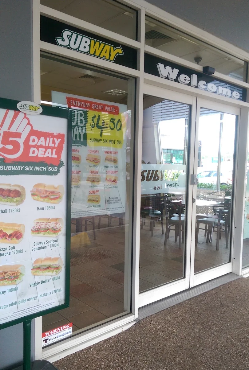 Menu, Subway