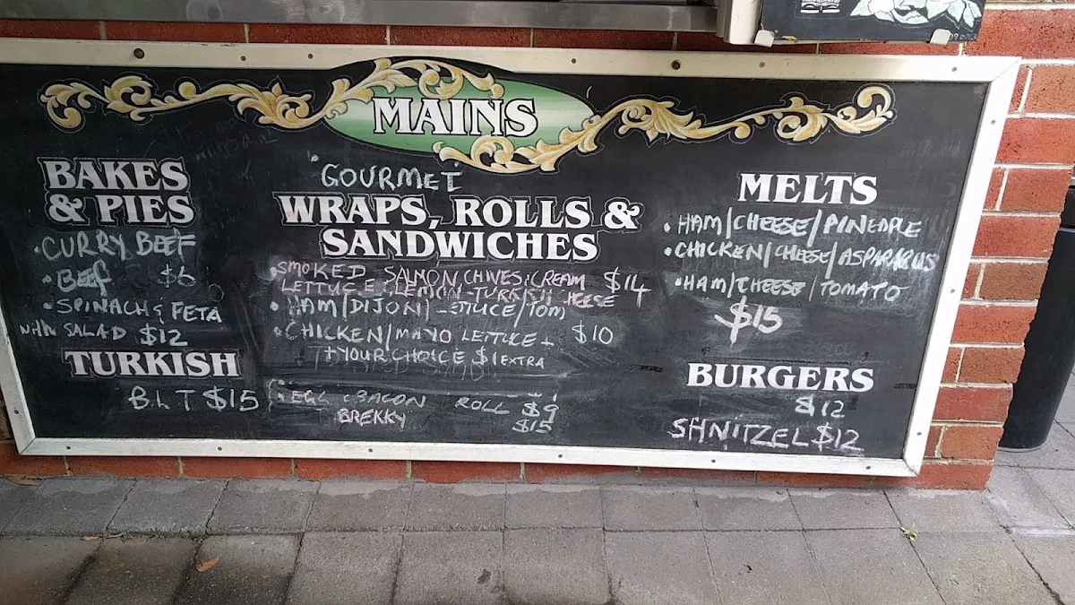 Menu, Moorland Cottage Cafe - Best Scones On The Coast