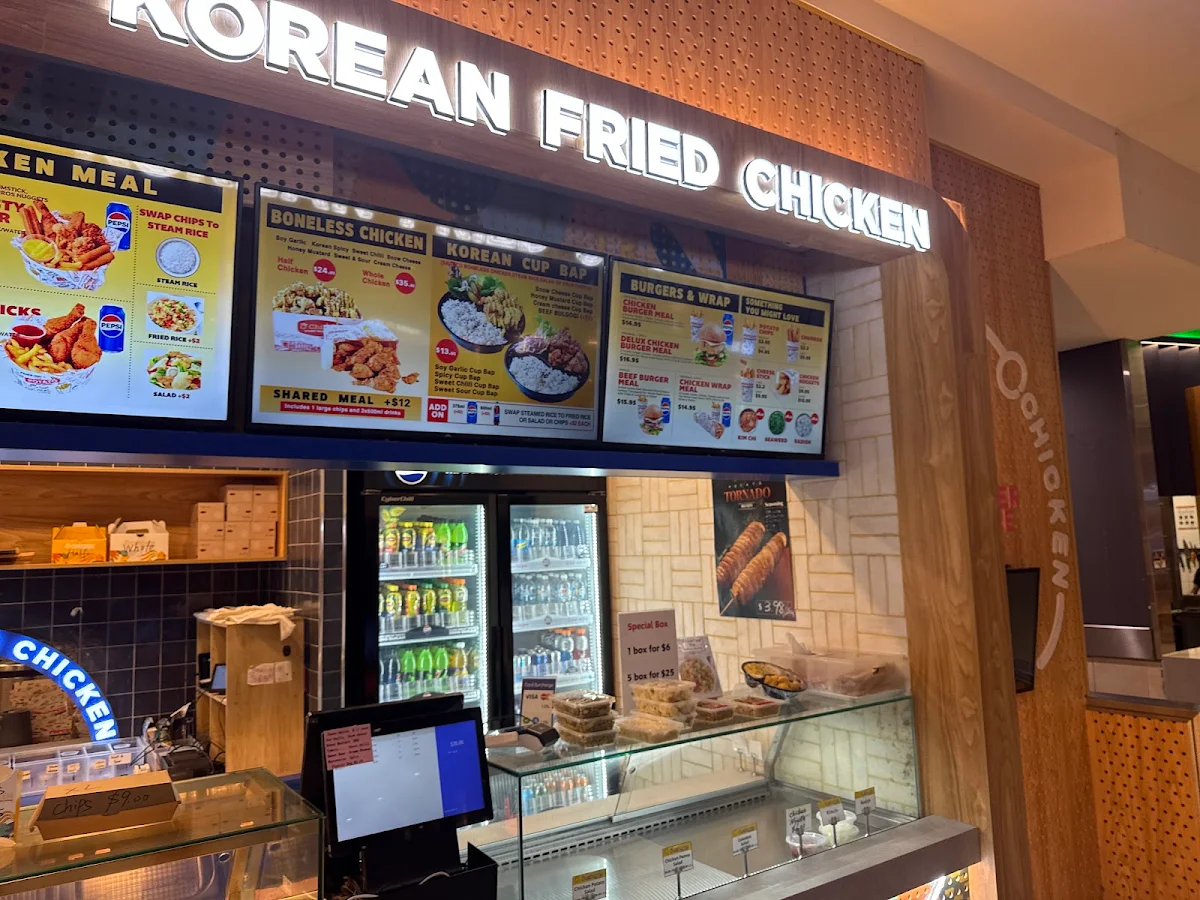 Menu, O Chicken Eastgardens