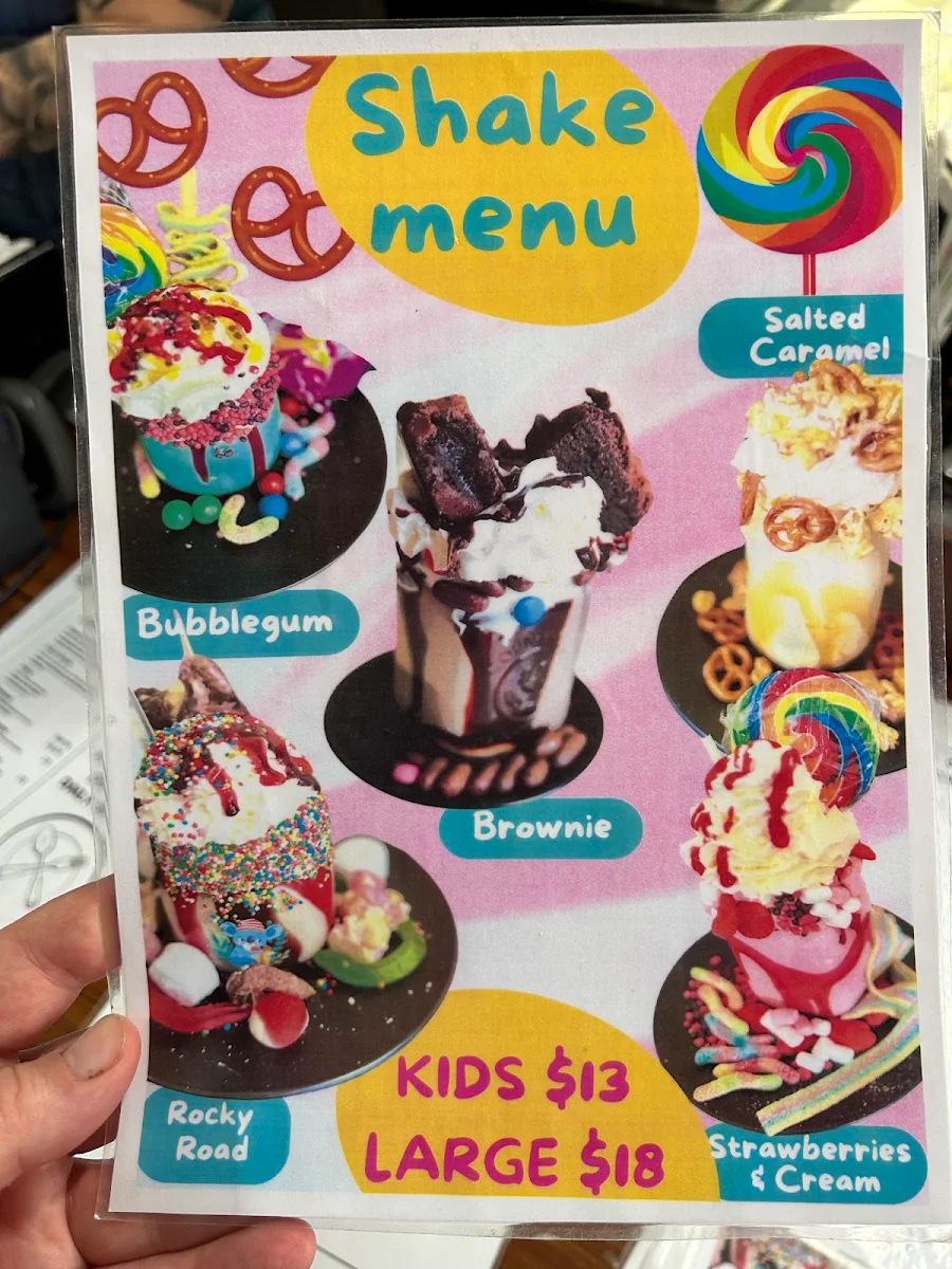 Menu, Molly May's