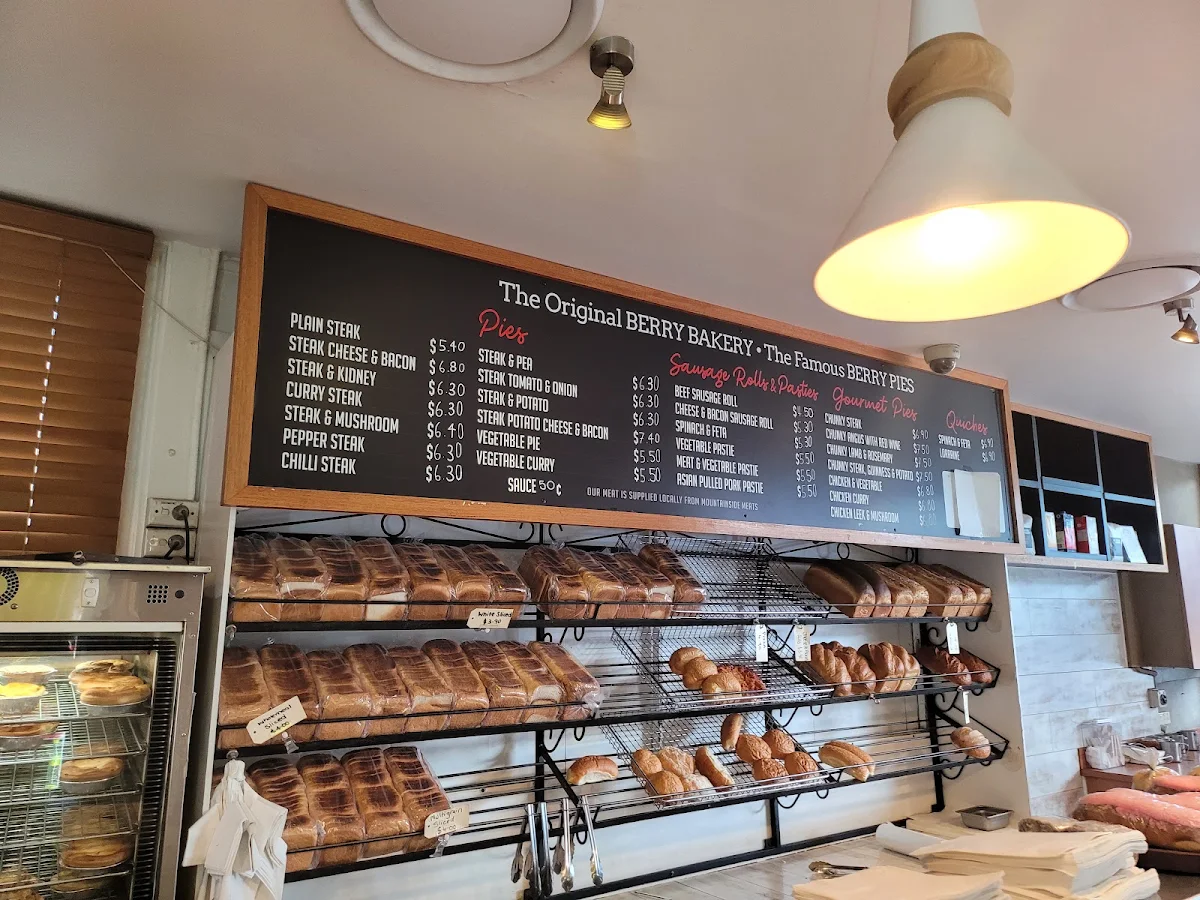 Menu, Berry Bakery