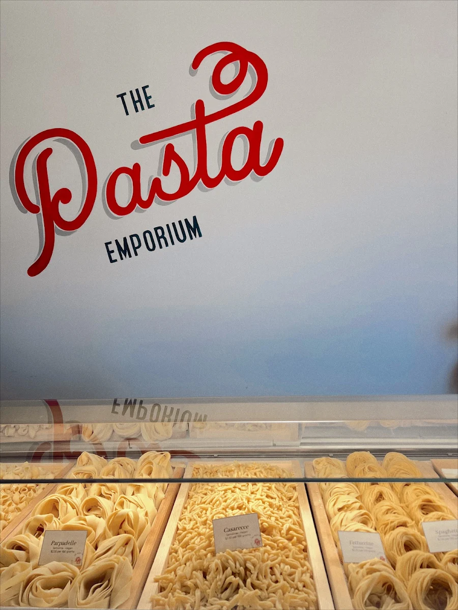 Menu, The Pasta Emporium