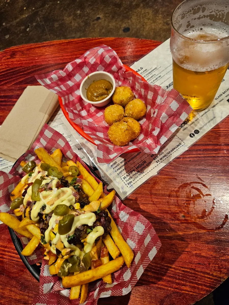 Menu, The Bottom End
