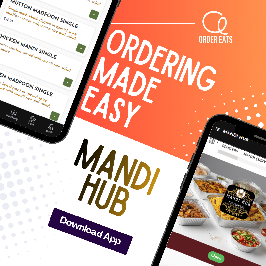 Menu, Mandi hub