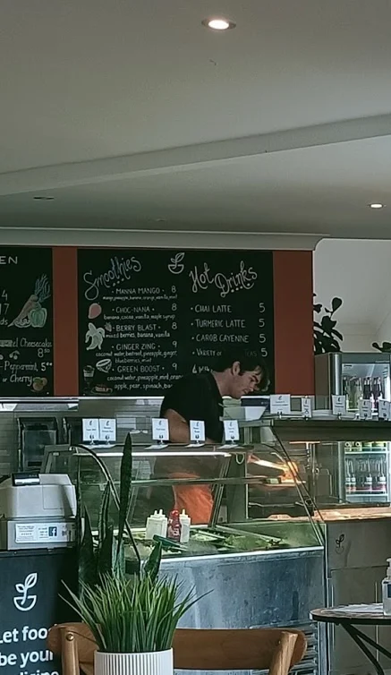 Menu, Manna Haven Cafe