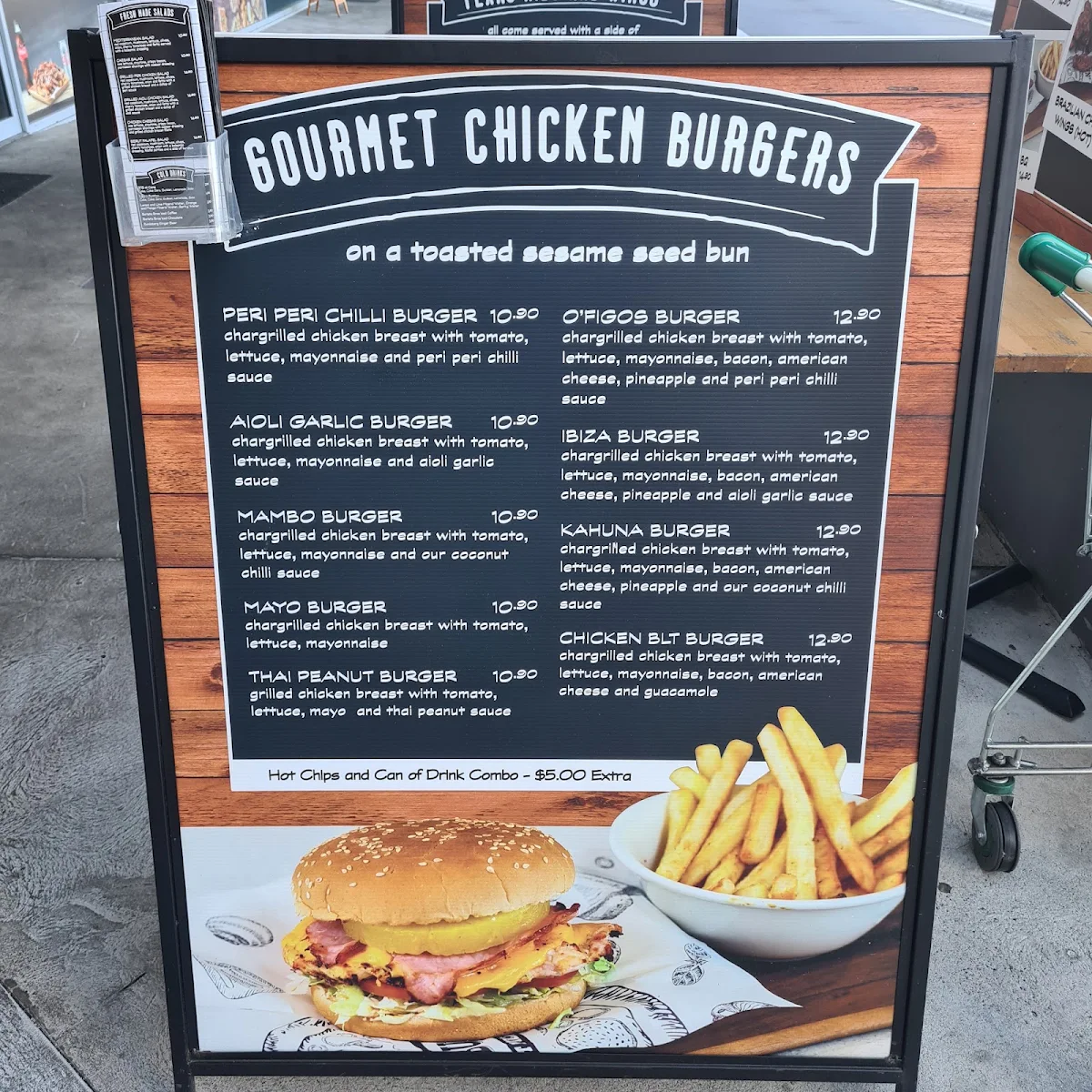 Menu, Pizza Bakers - Mount Annan