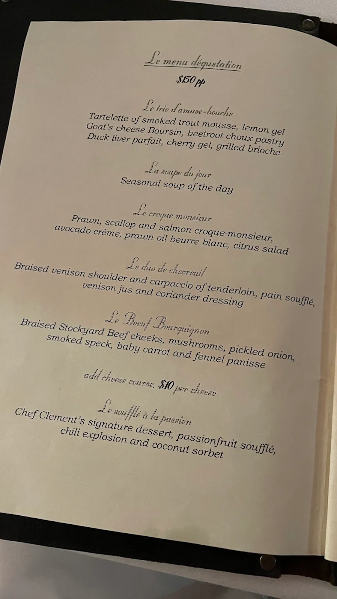 Menu photo 1
