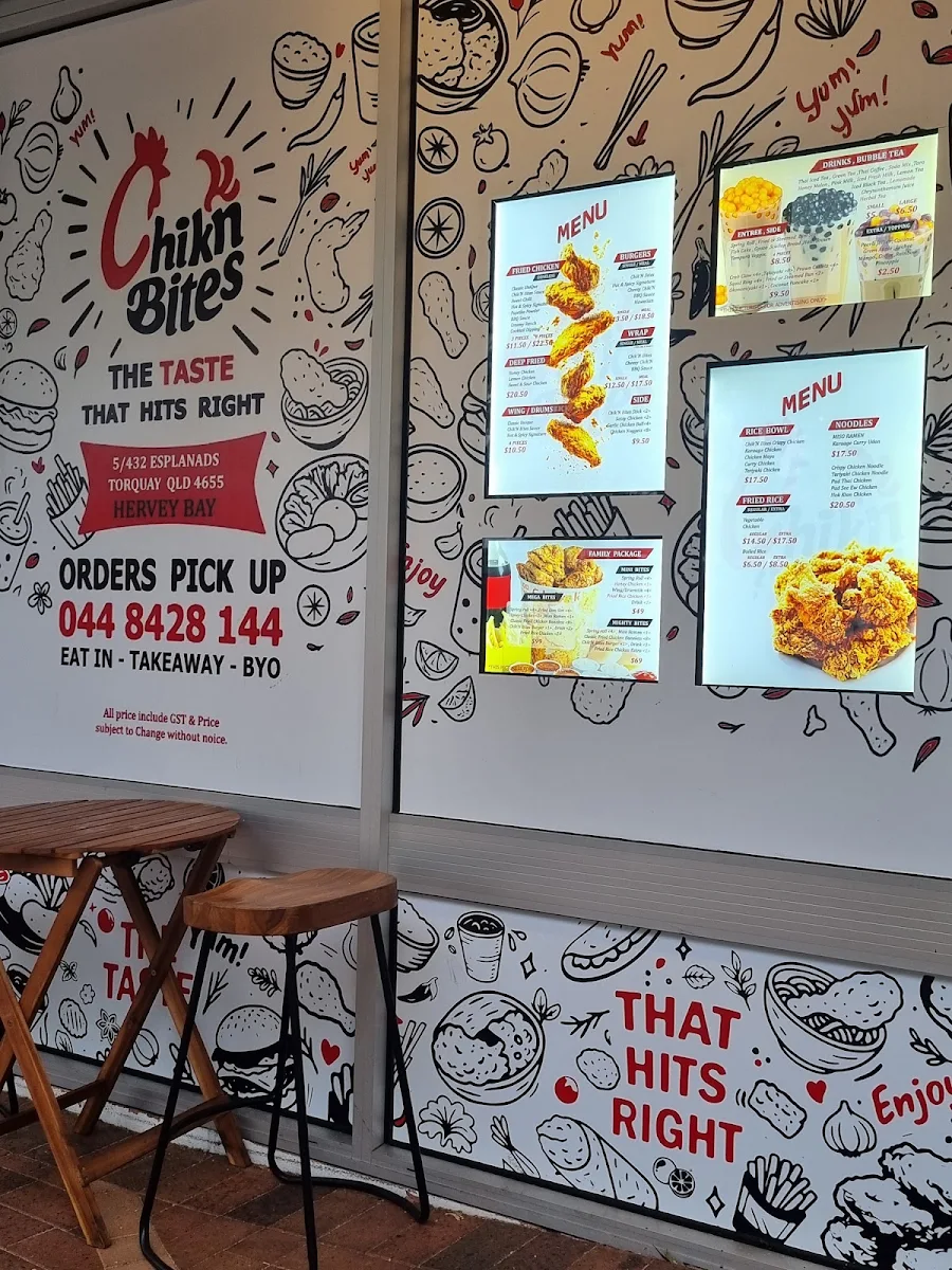 Menu, ChiknBites