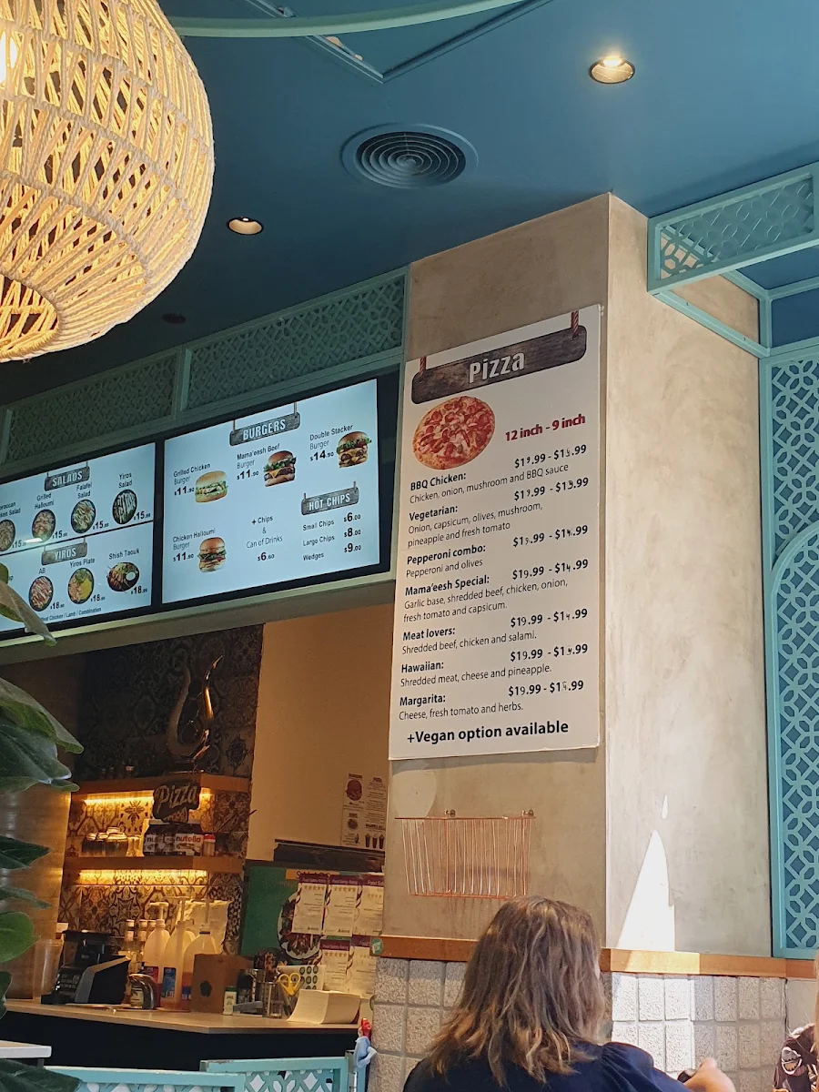 Menu, MAMA’ EESH