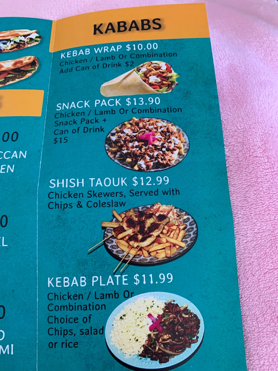Menu, MAMA’ EESH