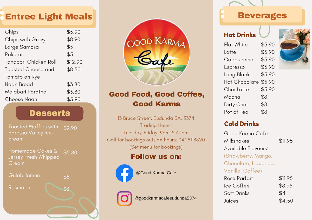 Menu photo 1