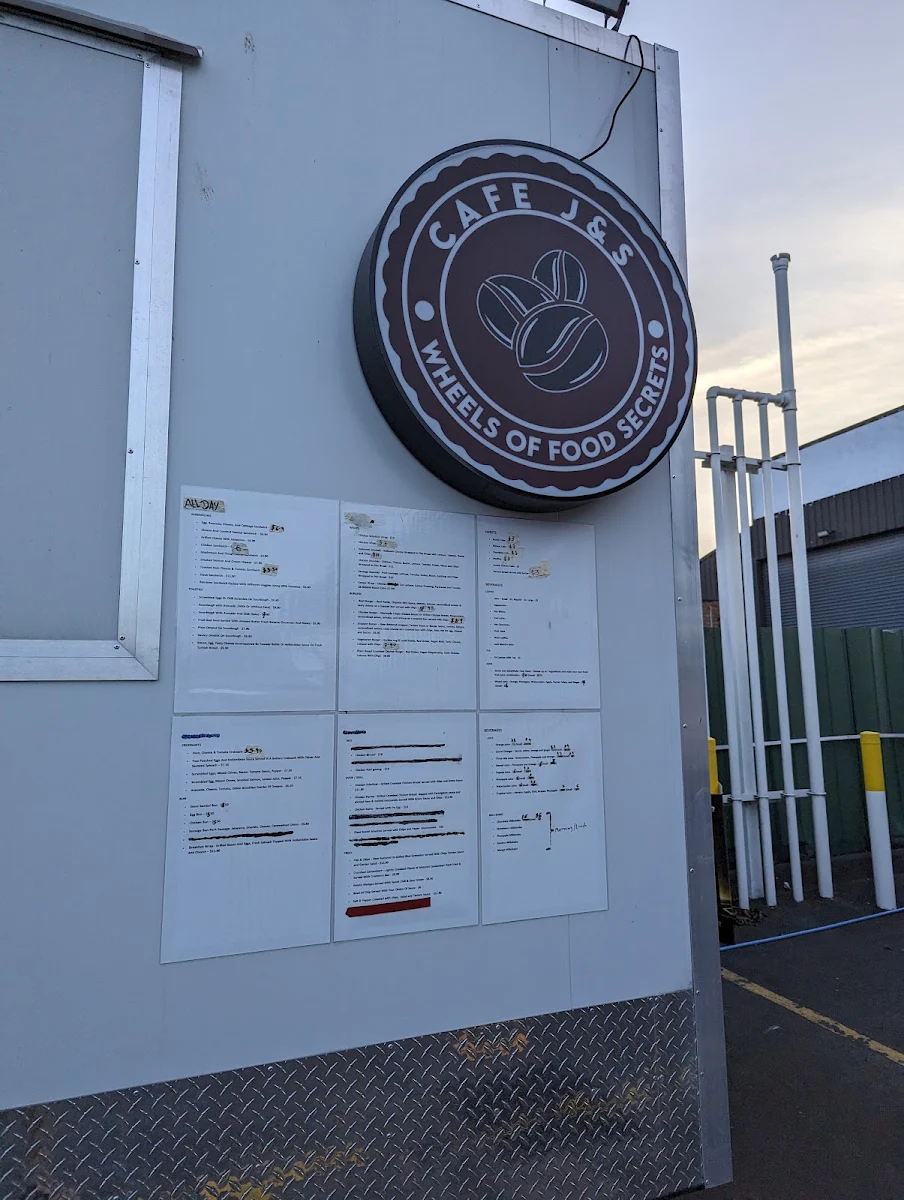 Menu, CAFE J&S