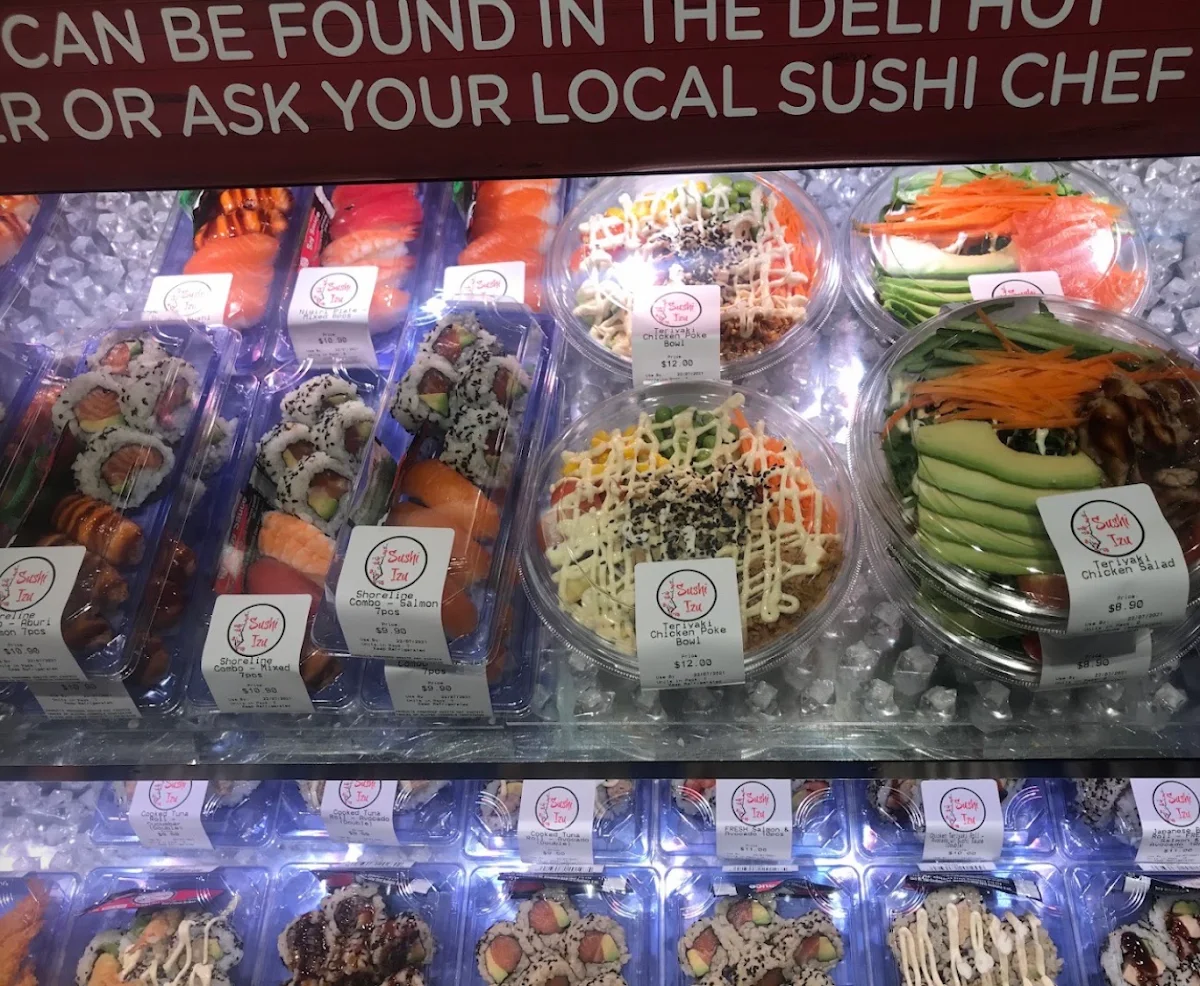 Menu, Sushi Izu