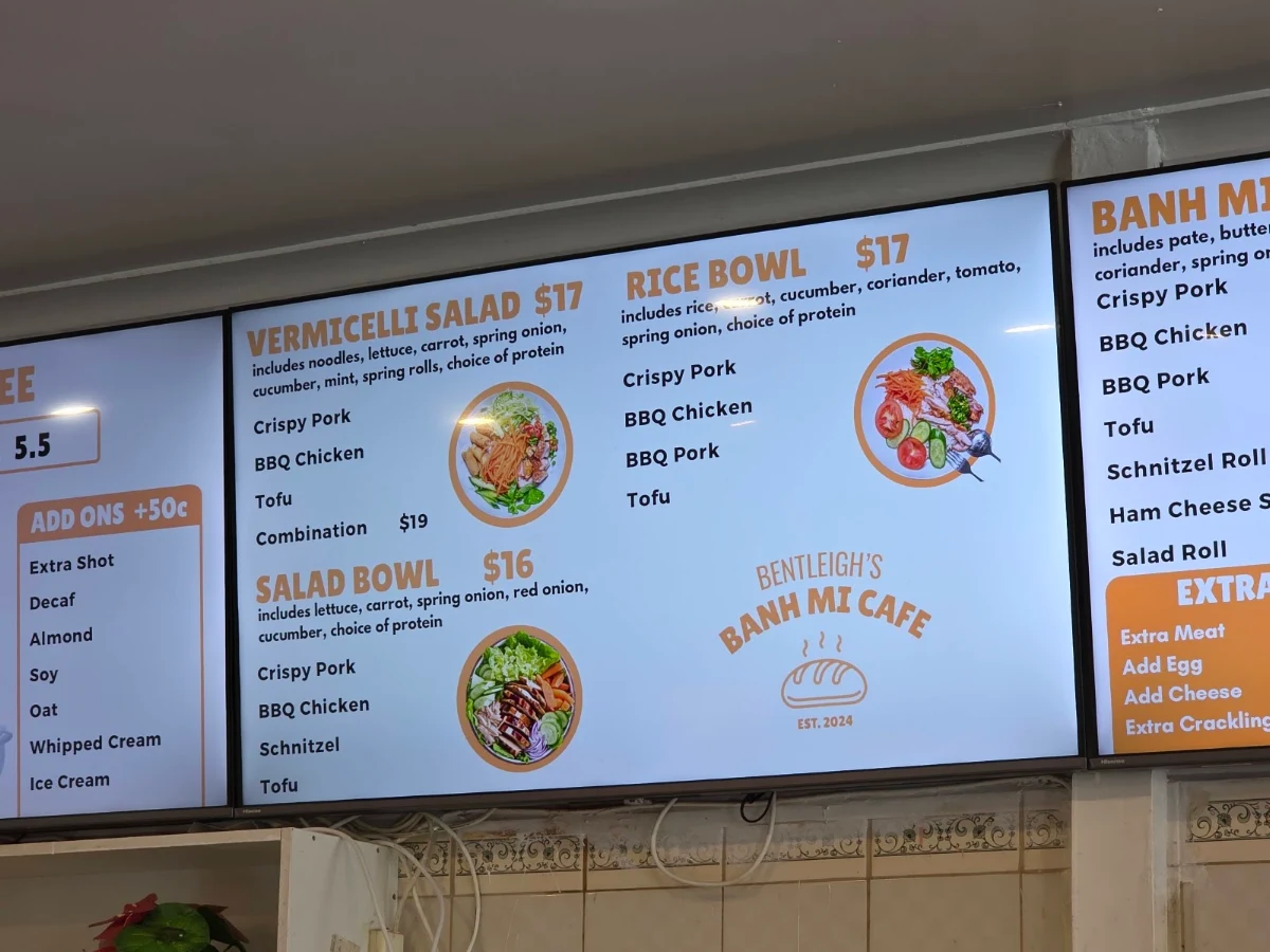 Menu, Hung’s Banh Mi