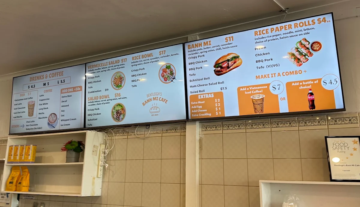 Menu, Hung’s Banh Mi
