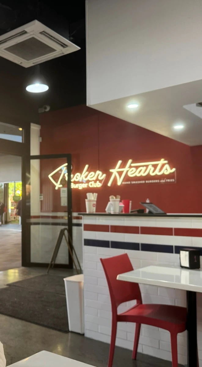 Vibe, Broken Hearts Burger Club - West End