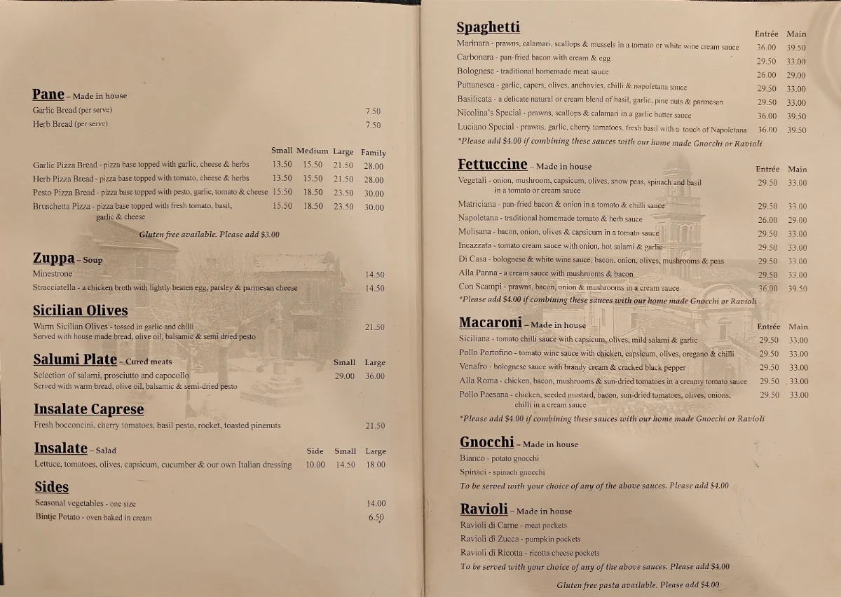 Menu photo 1