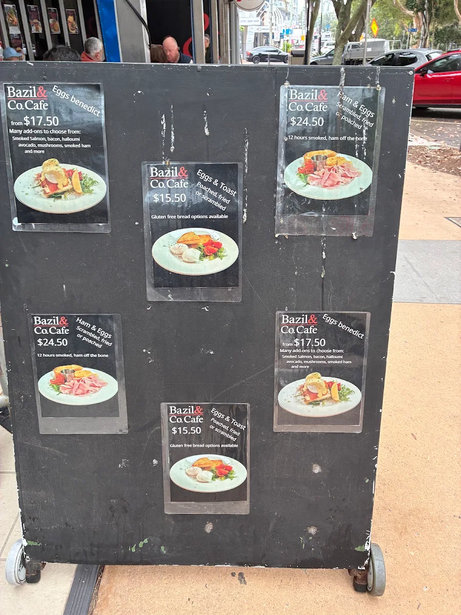 Menu, Bazil&Co.