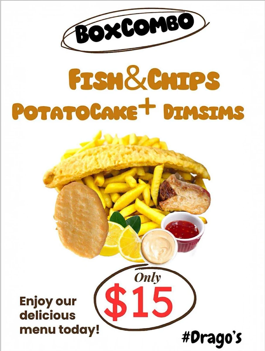Menu, Drago's