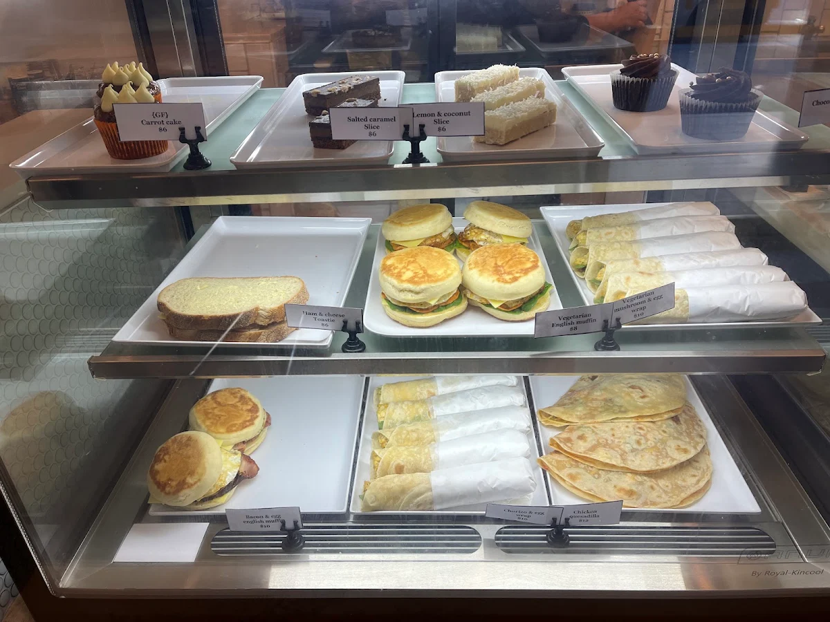 Menu, ST Cooper Café