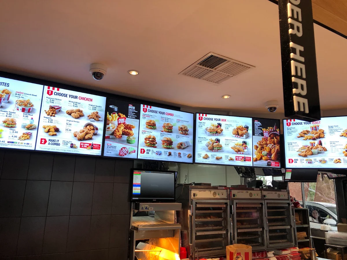 Menu, KFC Kings Park