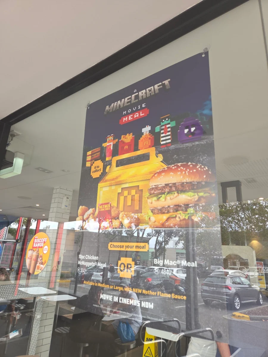 Menu, McDonald's St Peters
