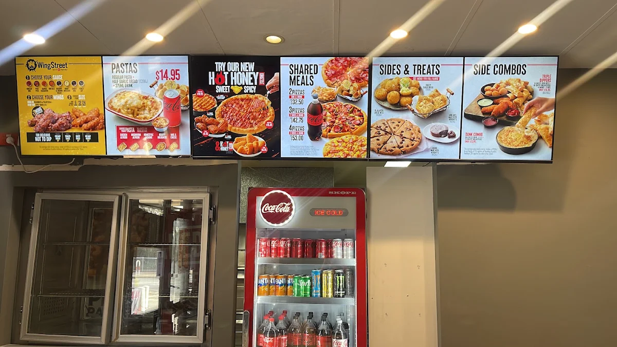 Menu, Pizza Hut Gawler