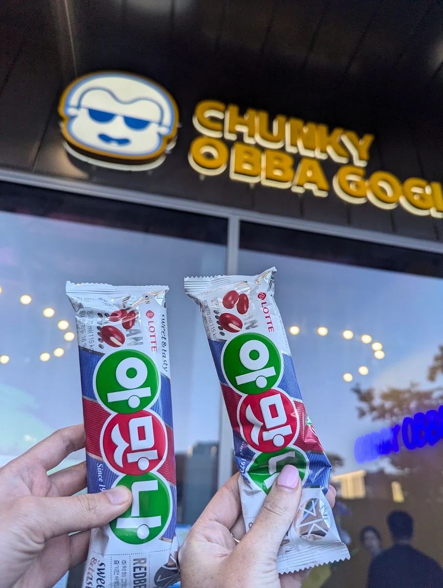 Menu, Chunky Obba Gogi & Bar