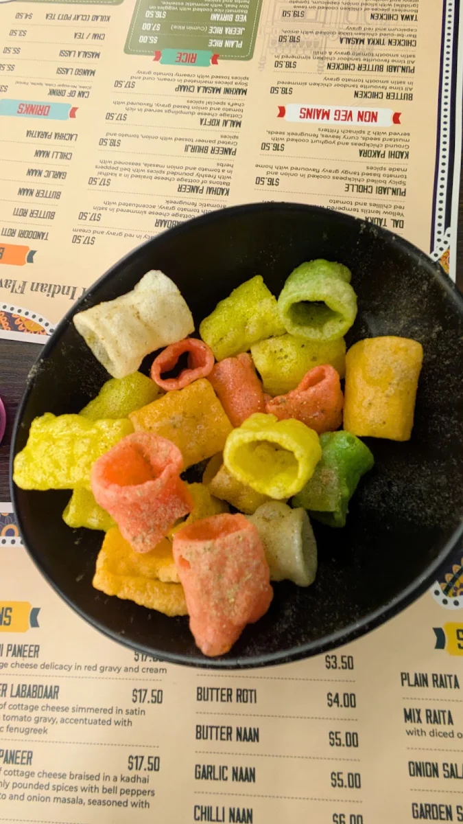Menu, Mamma Roti