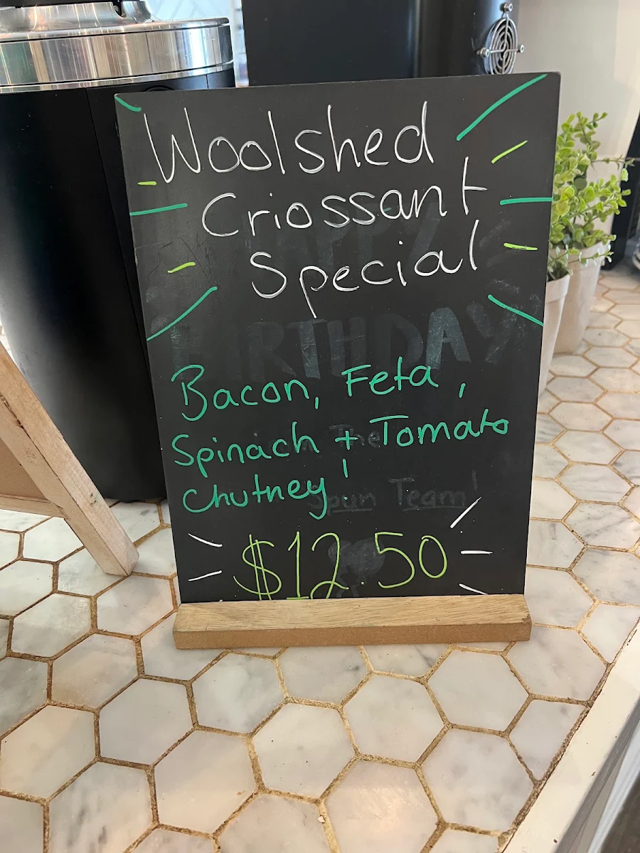 Menu, Woolshed Kitchen by Fine Spun