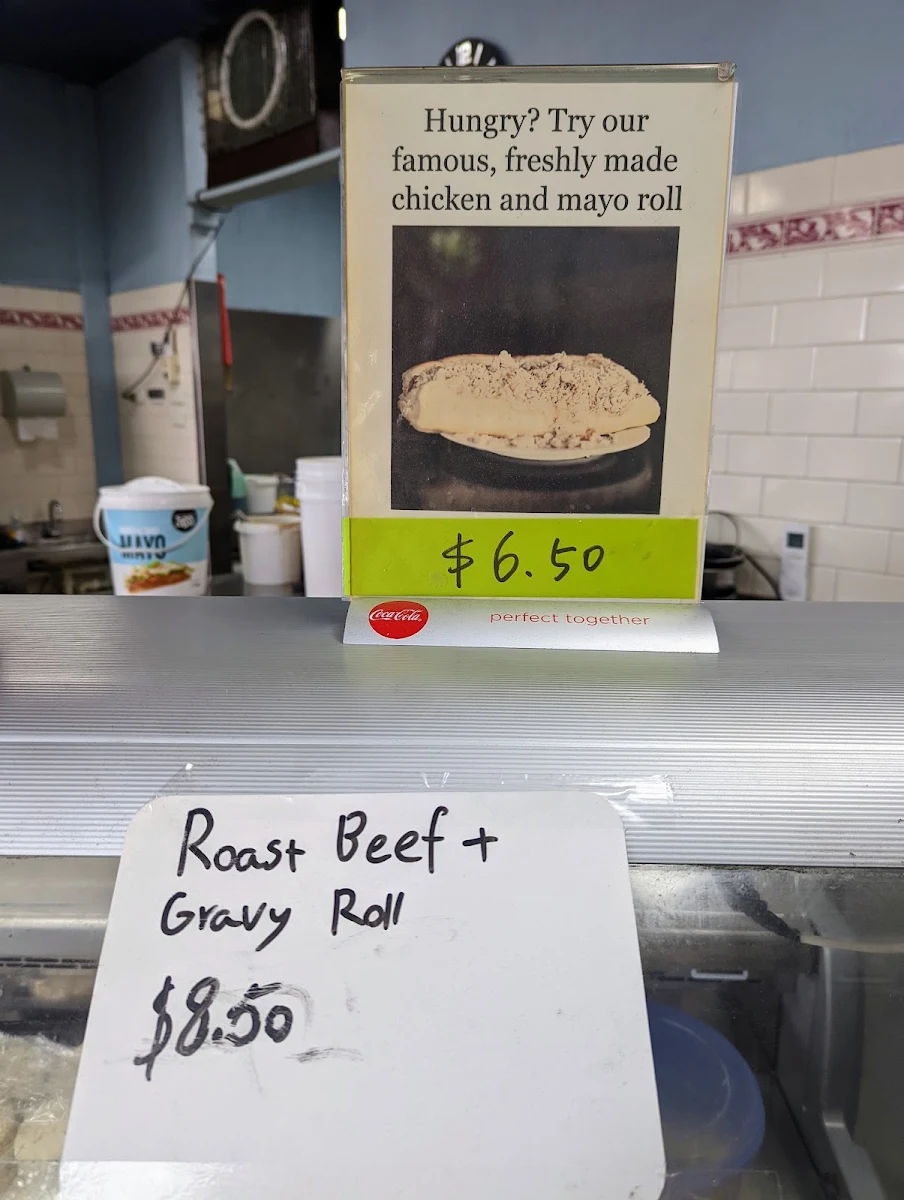 Menu, Midvale Chicken Spot