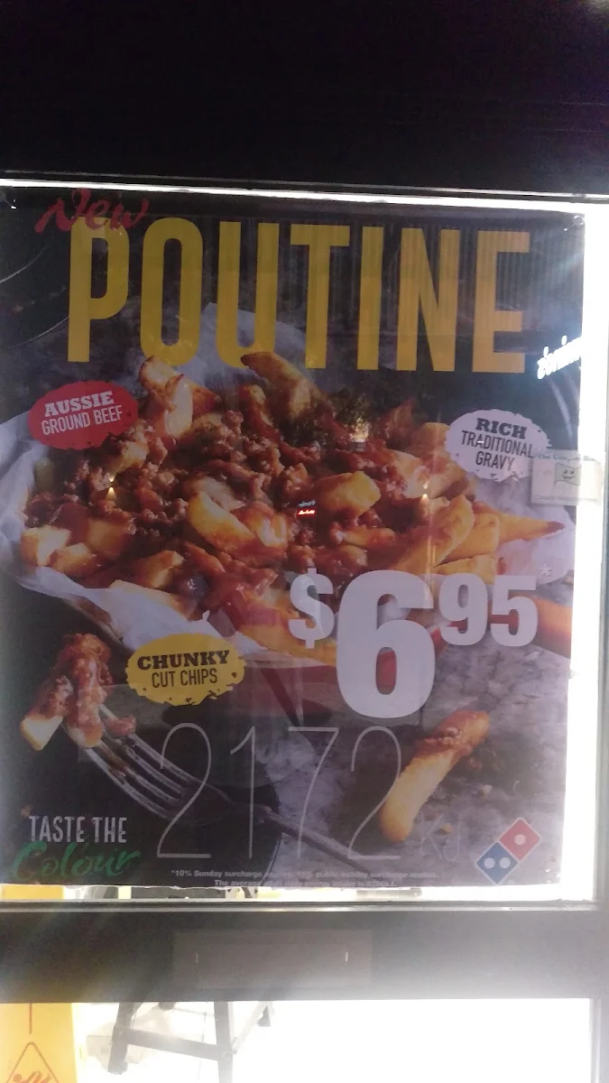 Menu, Domino's Pizza Batemans Bay