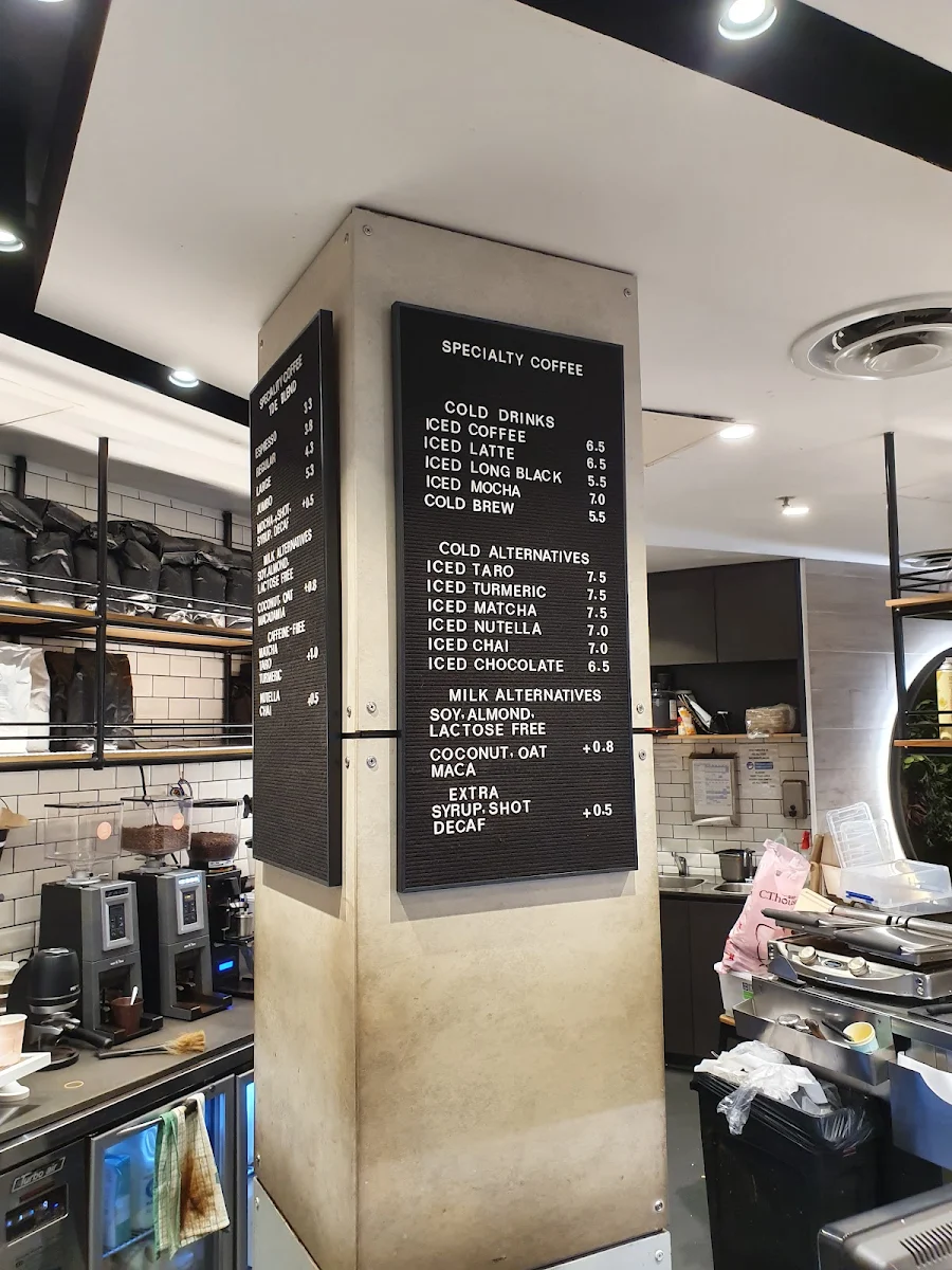 Menu, The Daily Eatery