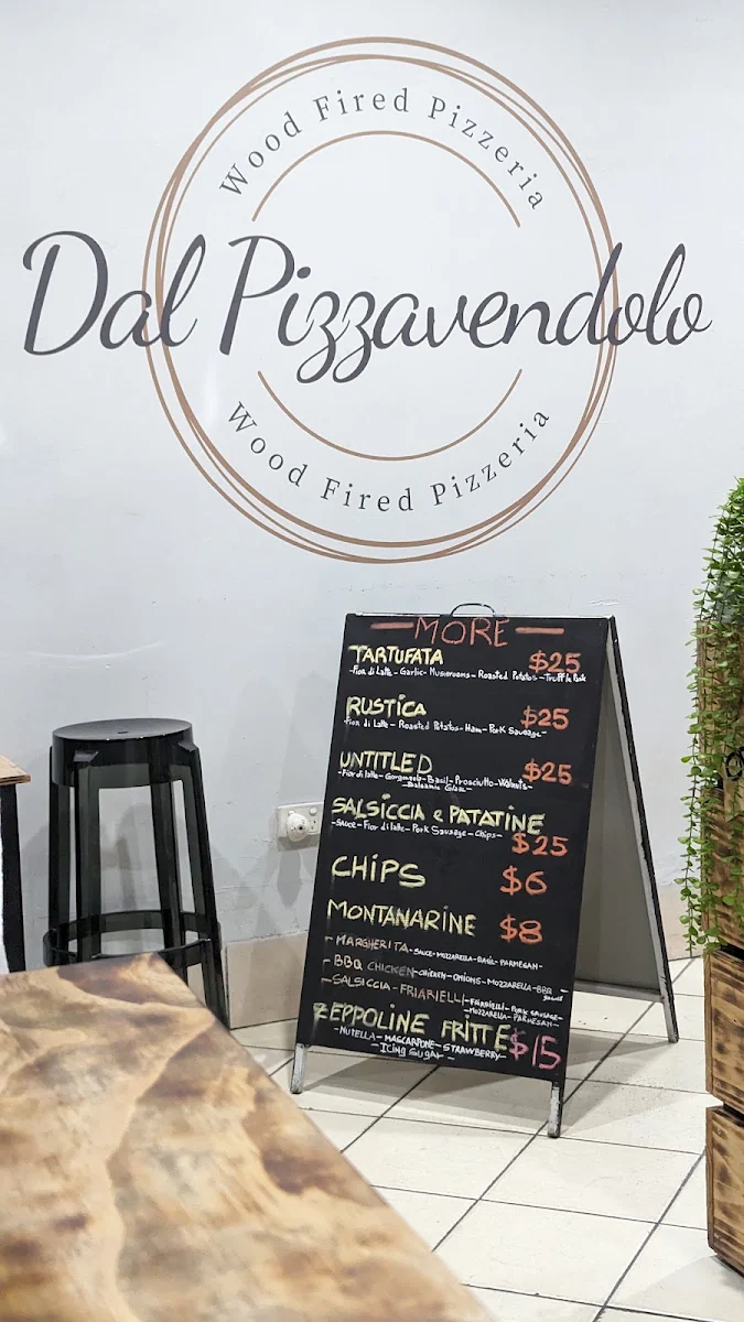 Menu, Dal PizzaVendolo