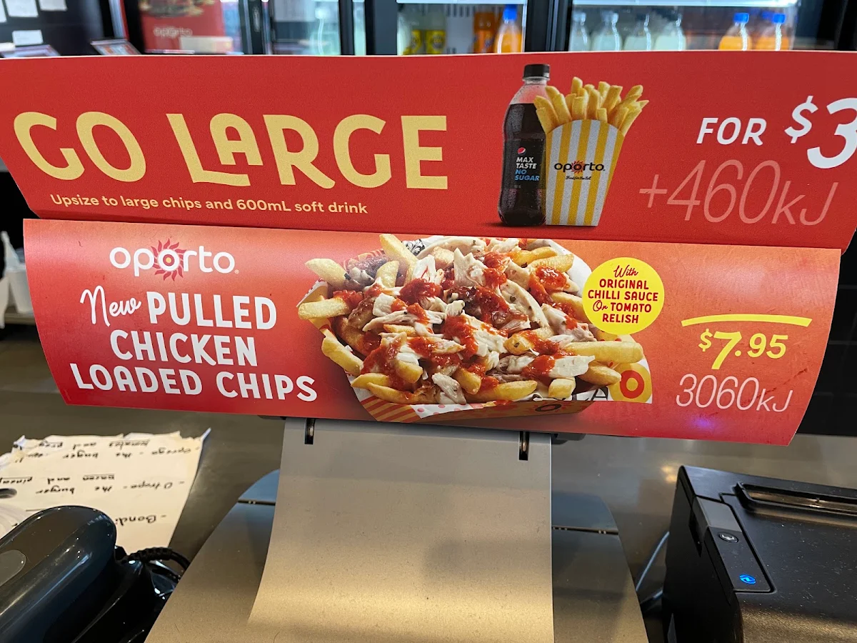 Menu, Oporto Robina