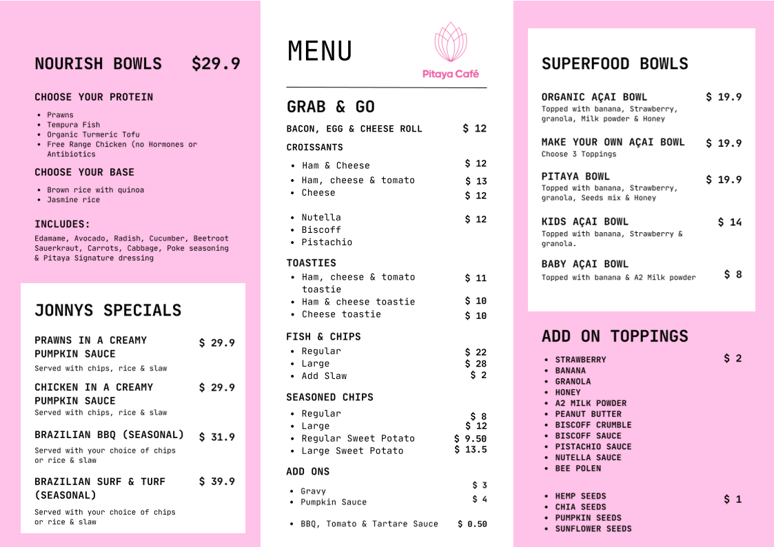 Menu photo 1