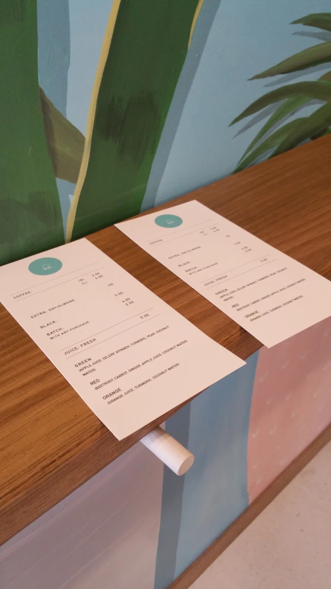 Menu, Top of the Hill