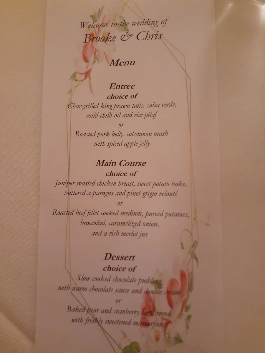 Menu, Watershed