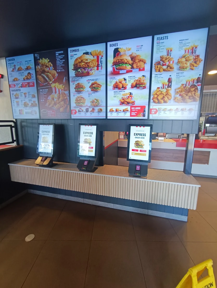 Menu, KFC Robina Drive Thru