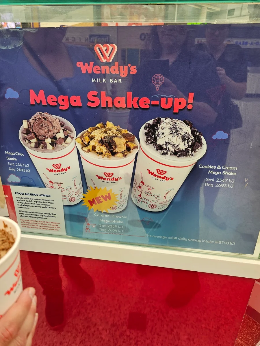 Menu, Wendy's
