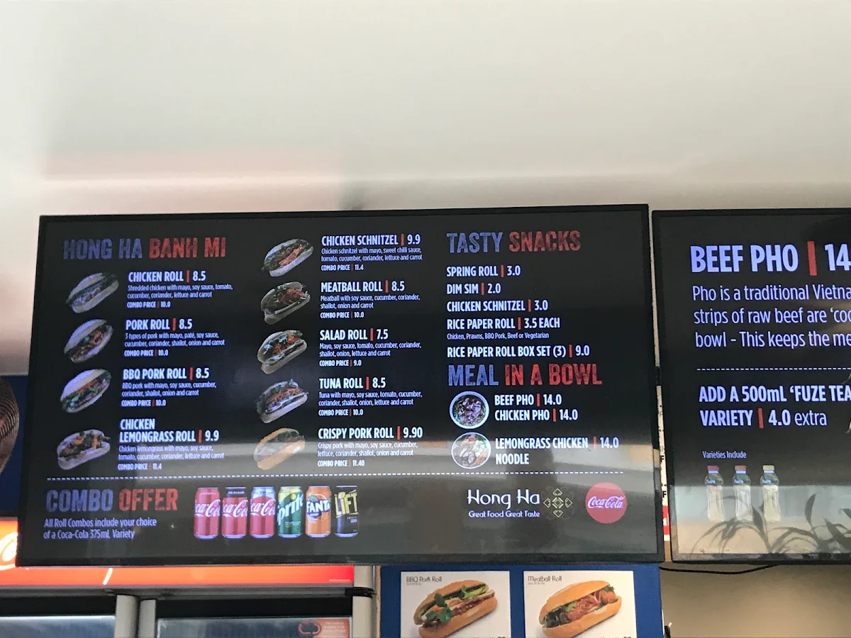 Menu, Aimee's Banh Mi