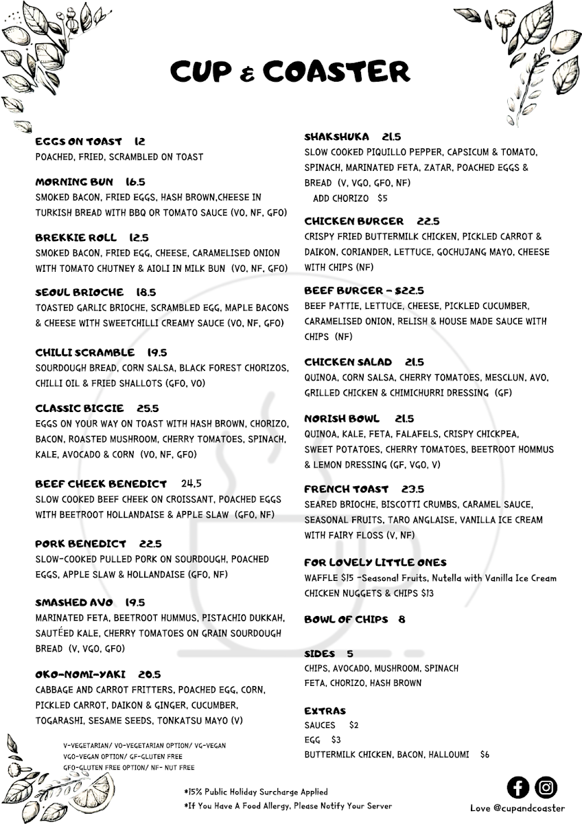 Menu photo 1