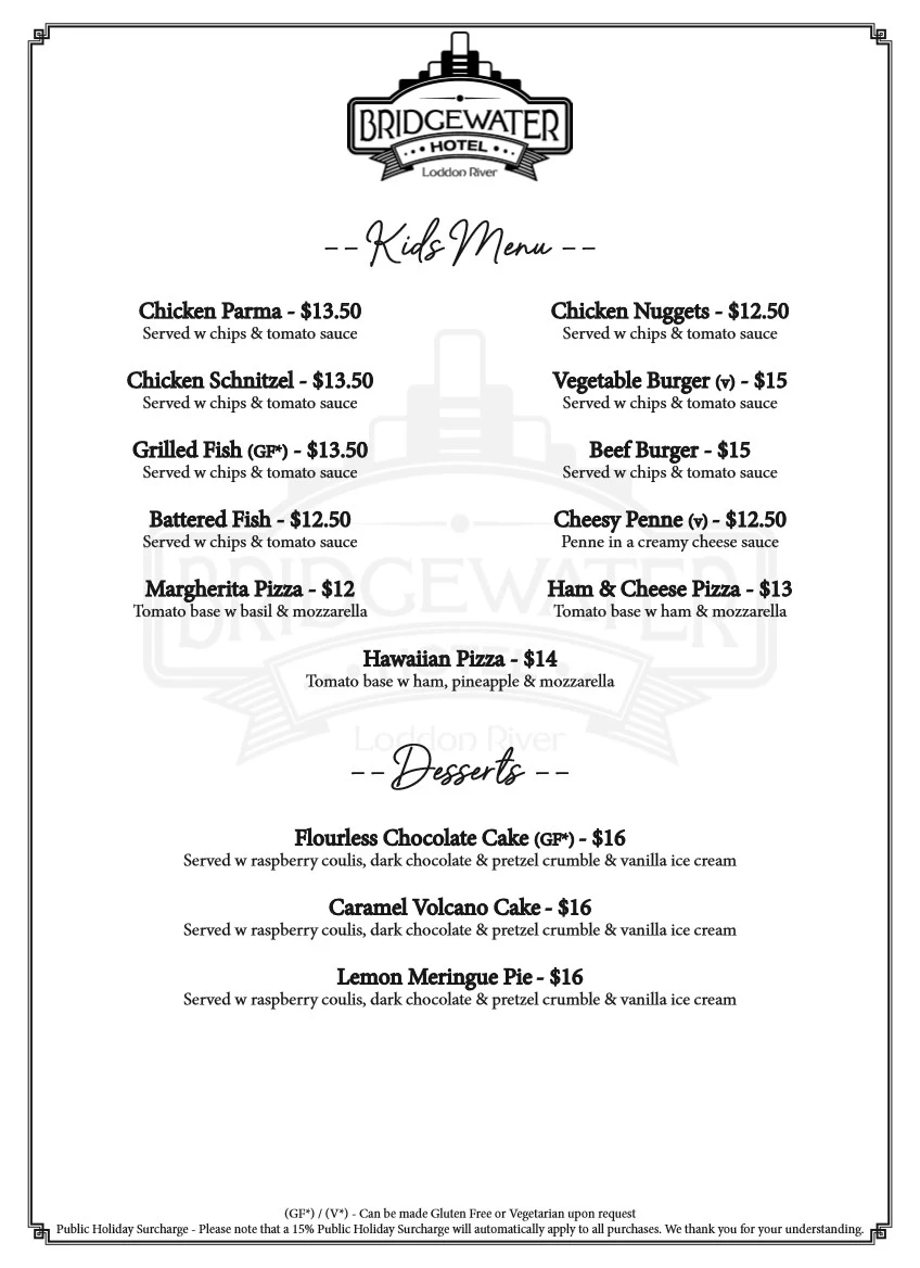 Menu photo 1