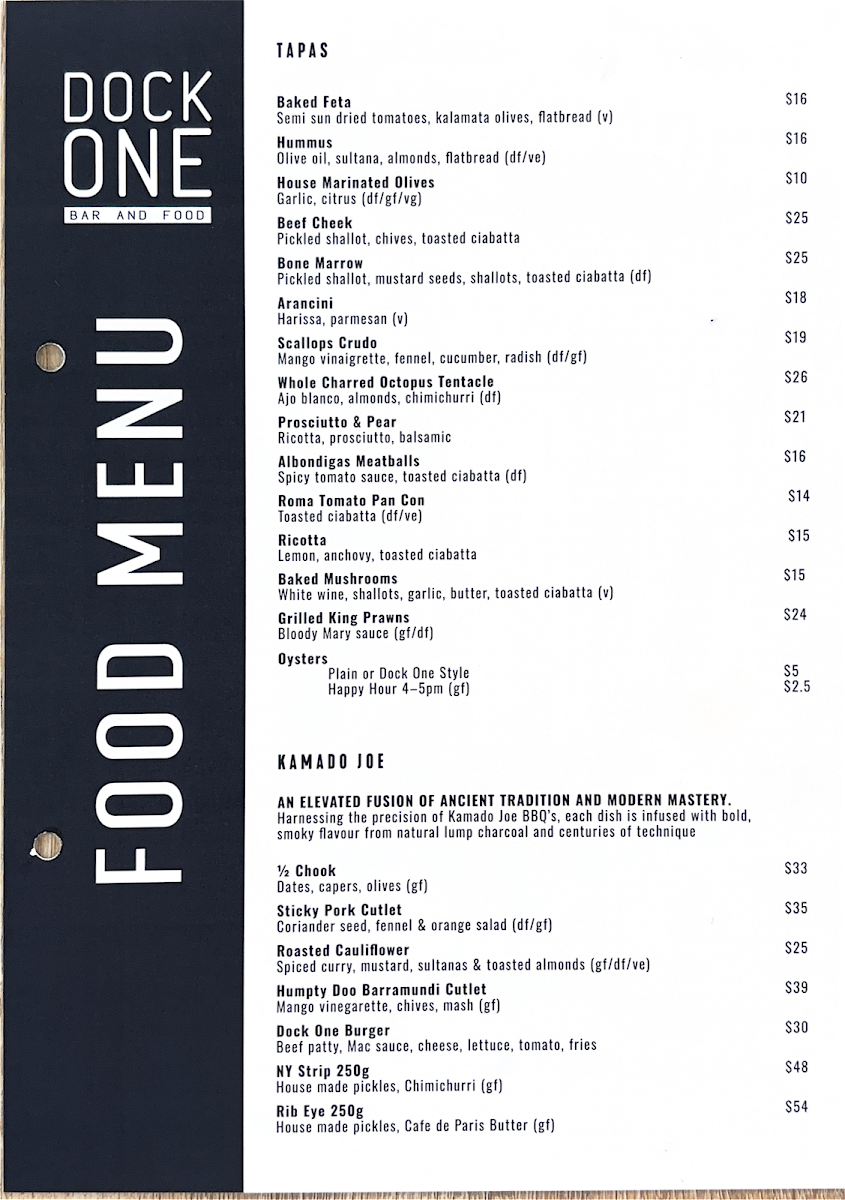 Menu photo 1