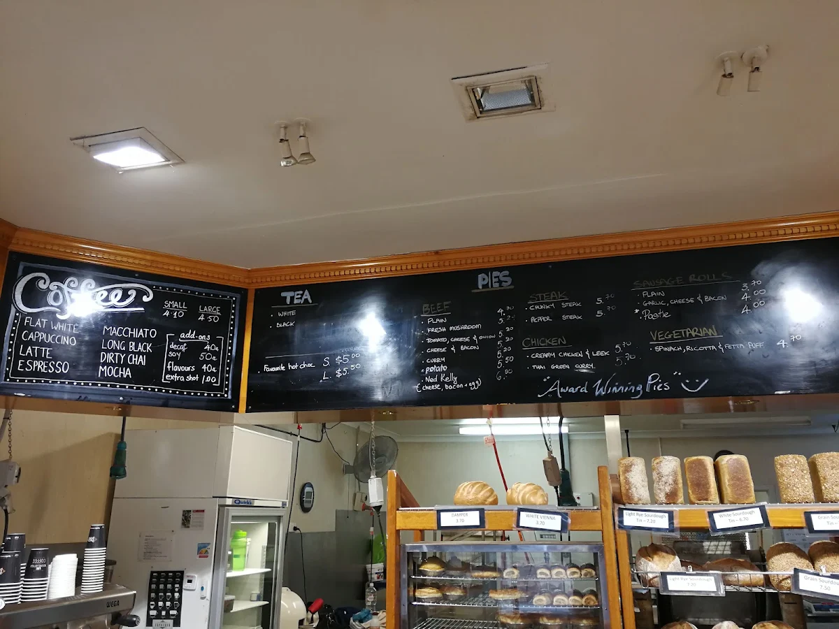 Menu, Wild Terra Bakery