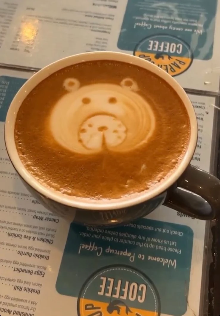 Menu, Bentley's Cafe