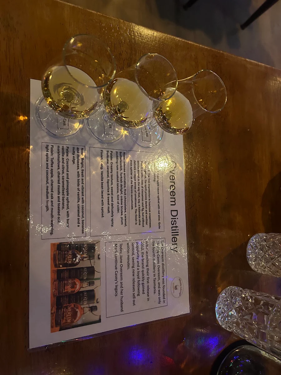 Menu, Whisky Lounge